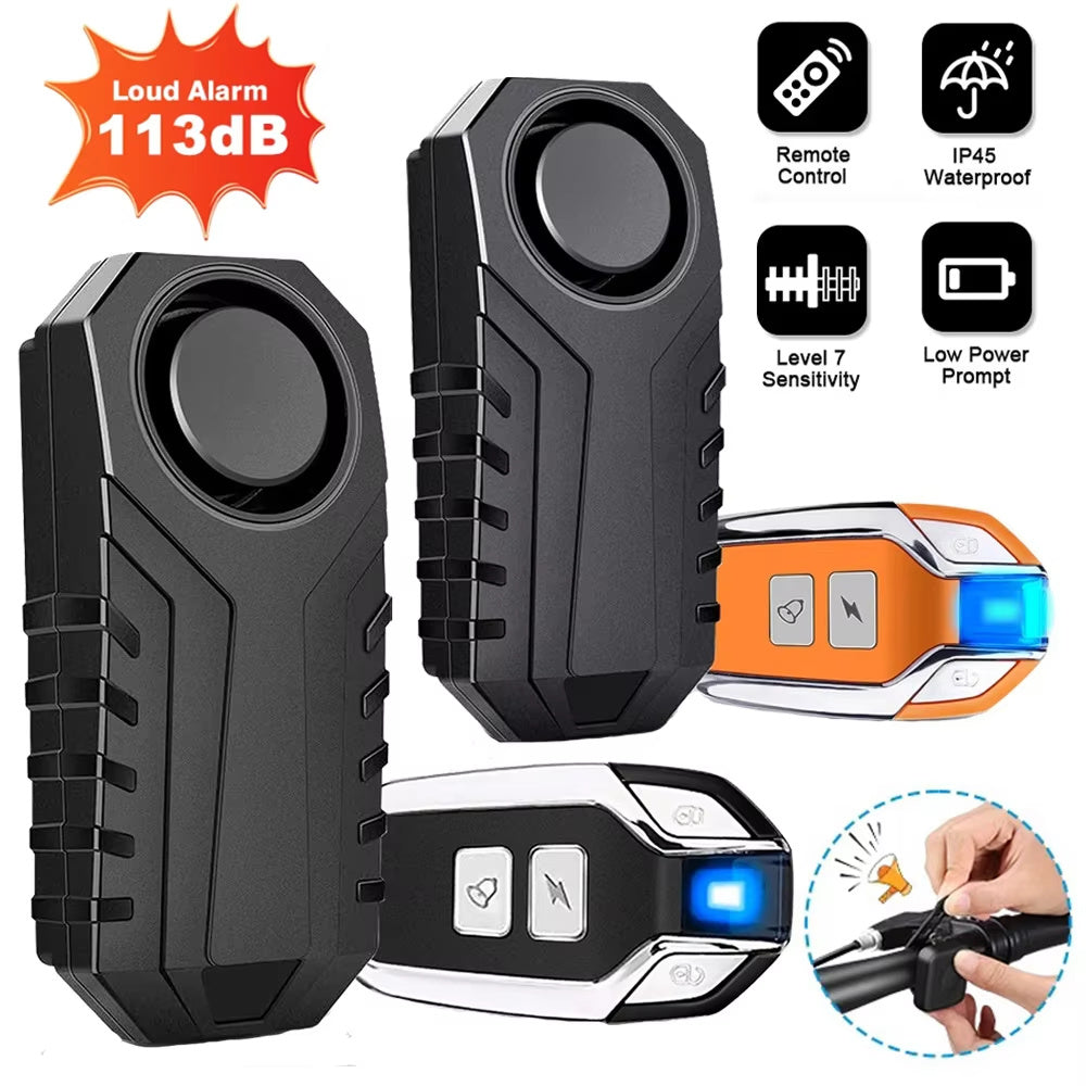 Elecpow Bike Alarm Remote Control Waterproof Electric Bicycle