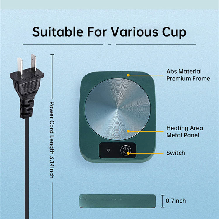 Electric Tea Water Heating Pad Constant Temperature Coffee Mug Heating
