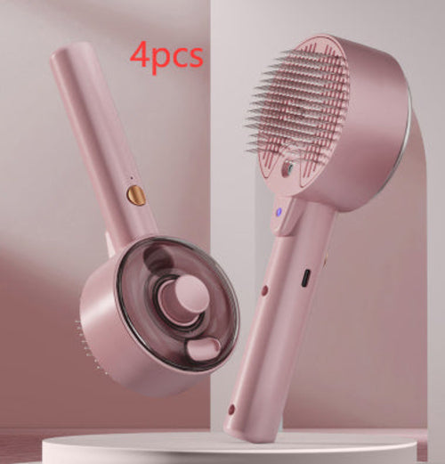 Animal Hair Remover Brush Dog And Cat Steam Brush Pet Self Cleaning