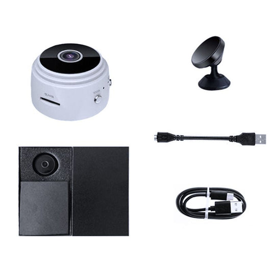 Compact Indoor Plug-in Smart Security Camera ; includes 64G SD Card;