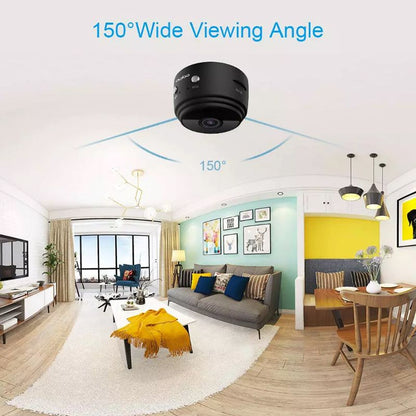 Compact Indoor Plug-in Smart Security Camera ; includes 64G SD Card;